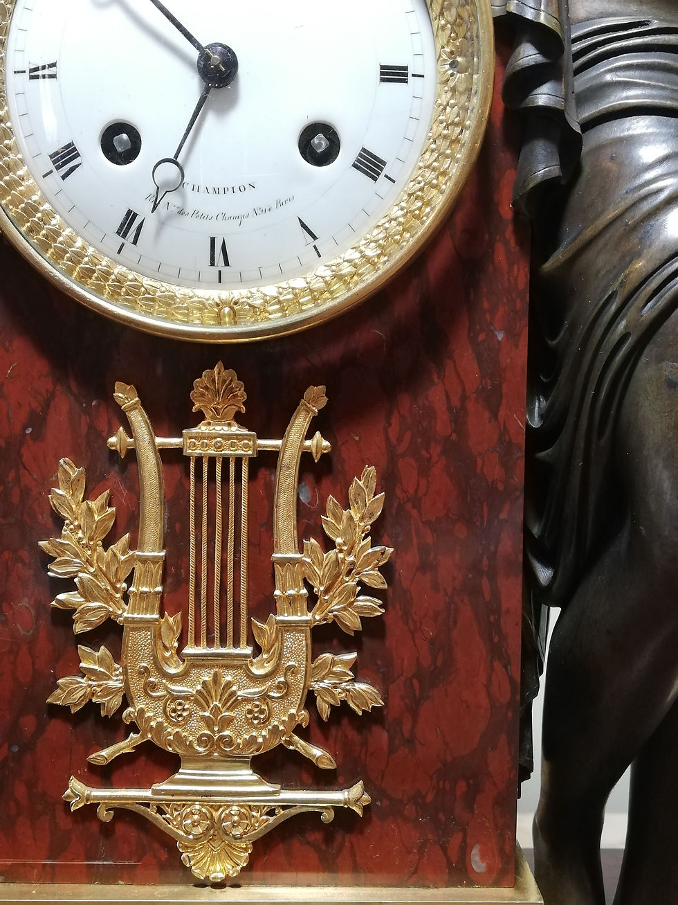 Thumbnail: FEUCHÈRE: Exceptional Empire clock