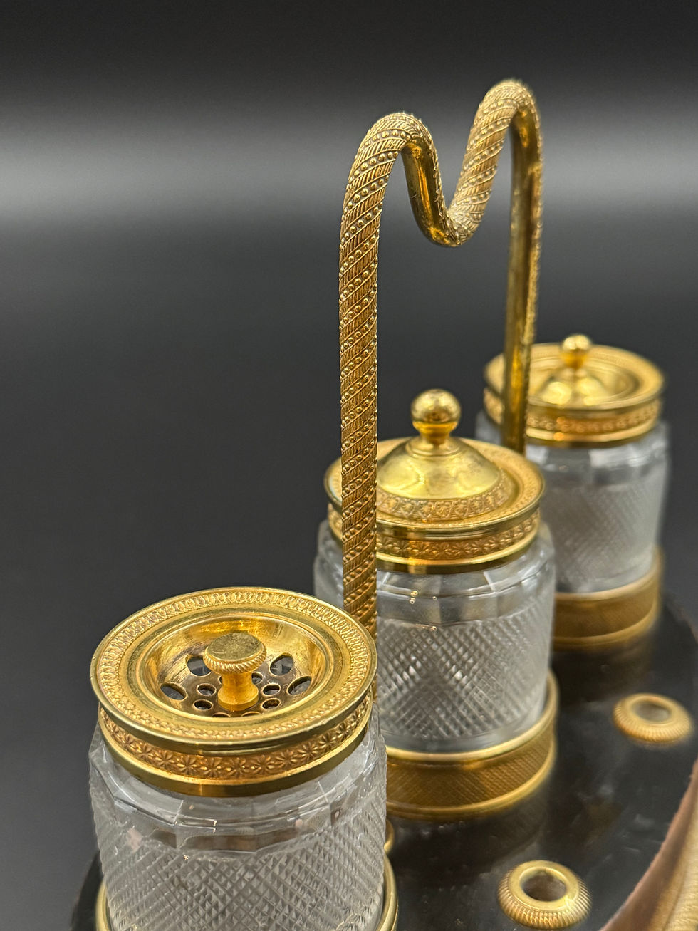 Miniature : André Antoine Ravrio, écritoire d’époque Empire.