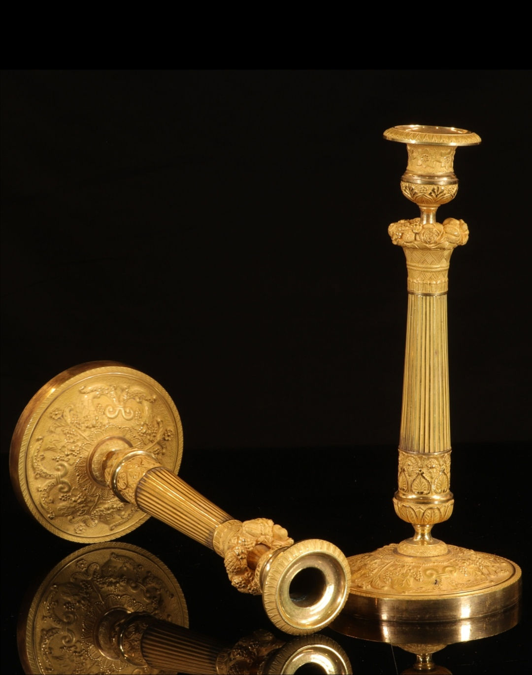 Thomire Rare Paire of candlesticks