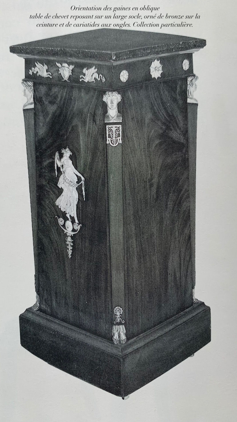 Miniature : B. Molitor: Grande Console En Acajou époque Consulat