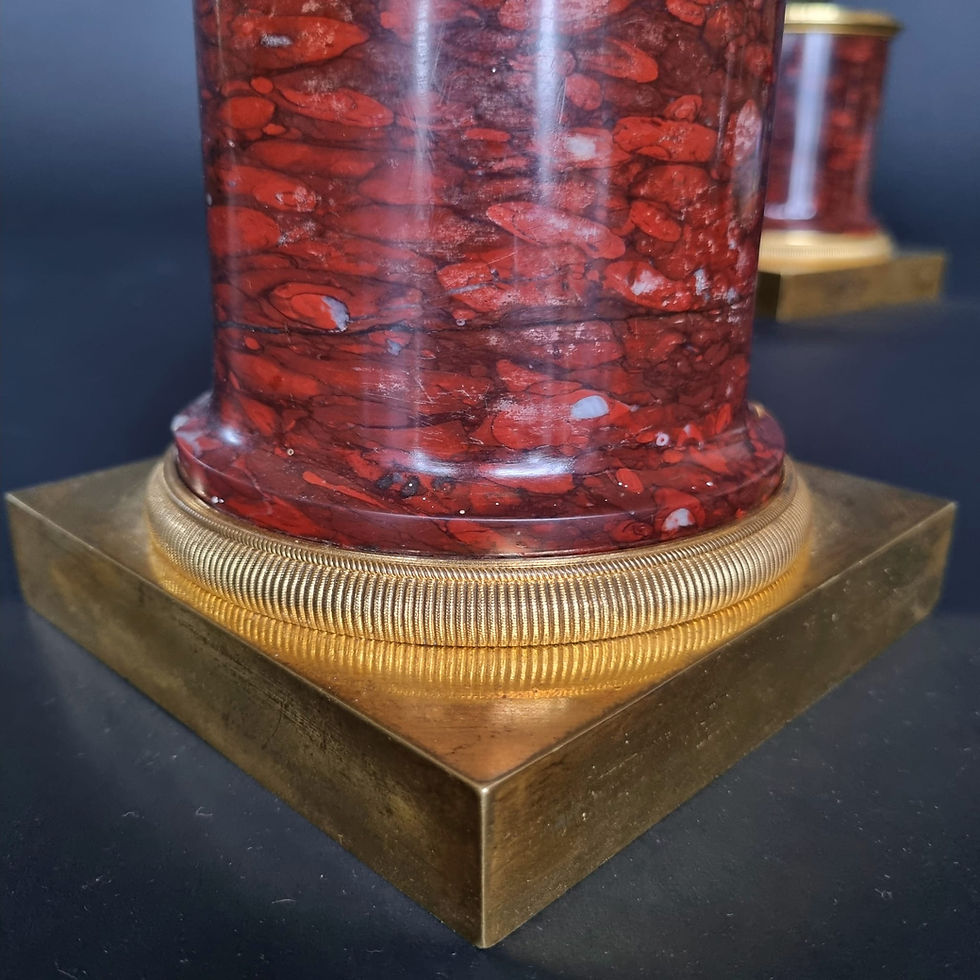 Miniature : Paire de candélabres d’époque Empire, Attribué à André-Antoine Ravrio.