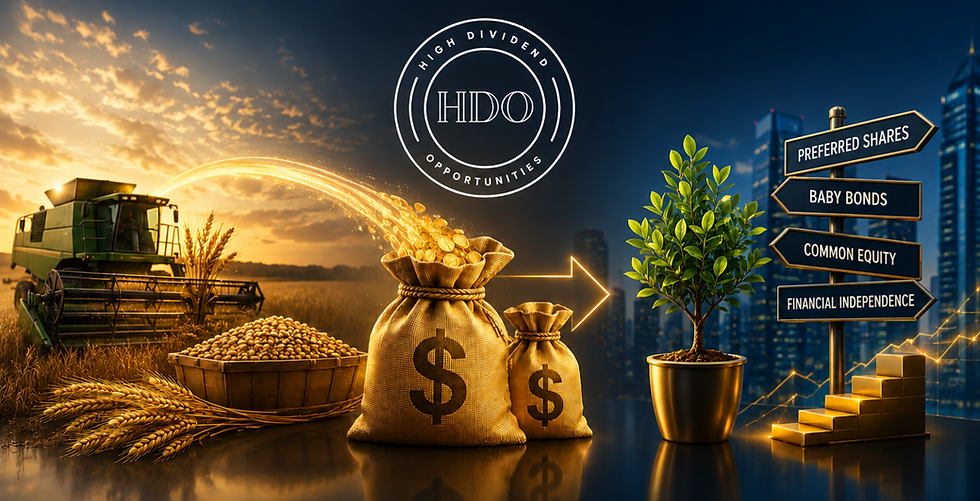 Harvesting Gains, Repositioning For Income