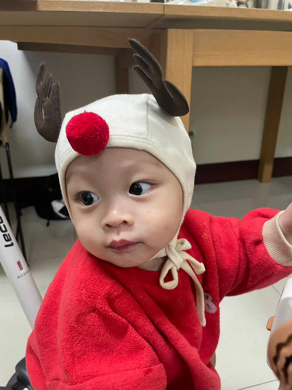 縮圖：聖誕麋鹿角帽子