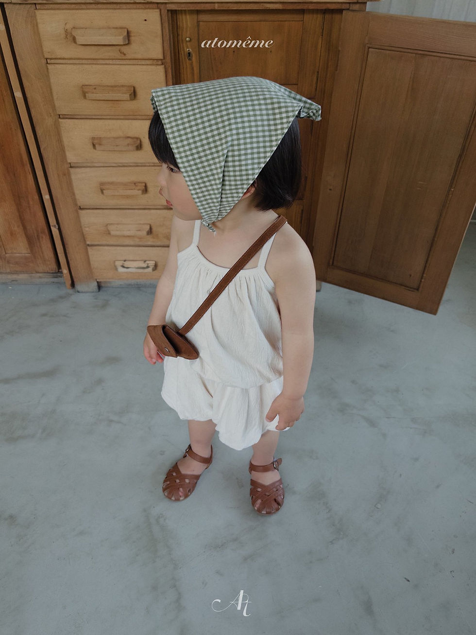 縮圖：格子造型頭巾