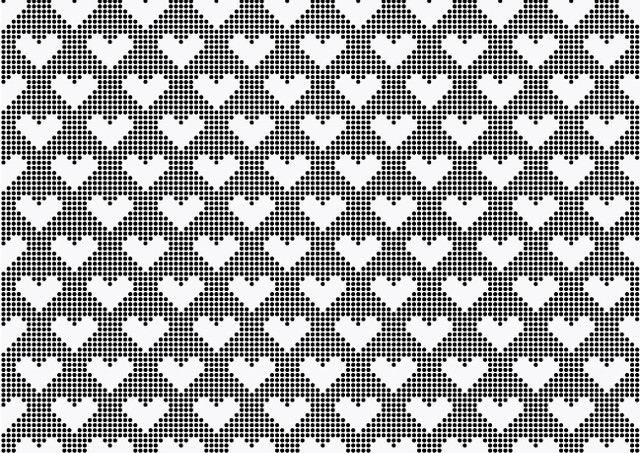 Vanishing Hearts Black