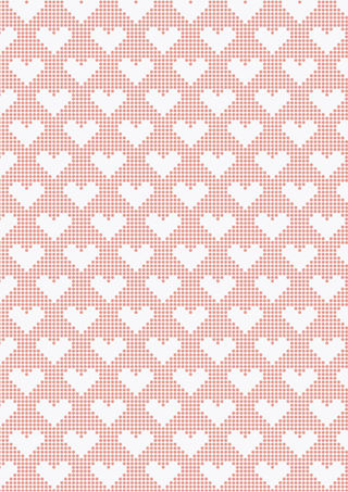 Vanishing Hearts Pink