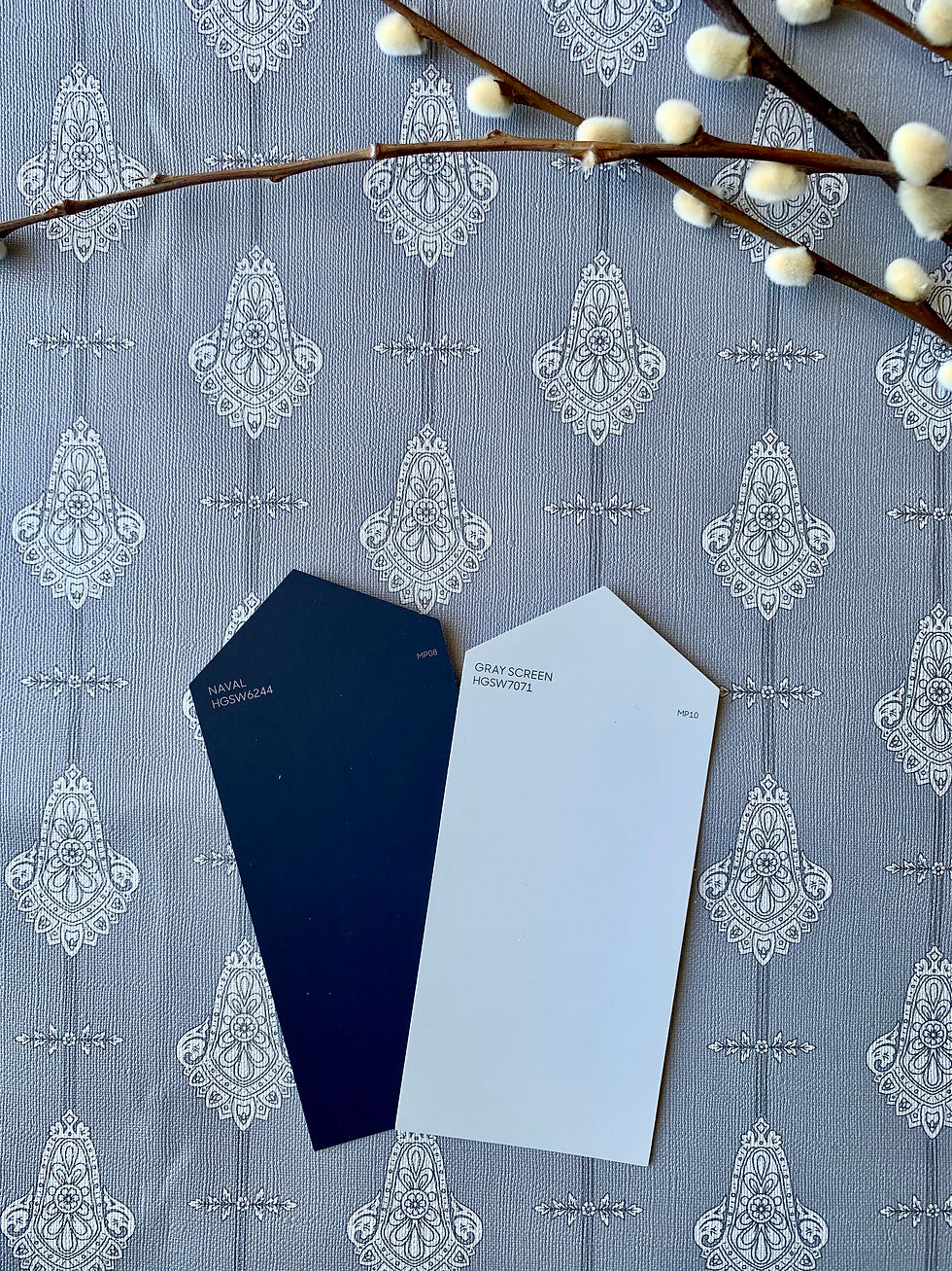 Paint and wallpaper pairings guide for taking the guesswork out of your next home project with hand picked wallpaper and paint pairings | Lisee Ree