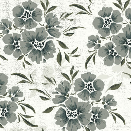 Thumbnail: Spring Bouquet floral DIY removable wallpaper in blush on a wall | Peel and stick wallpaper for bathrooms