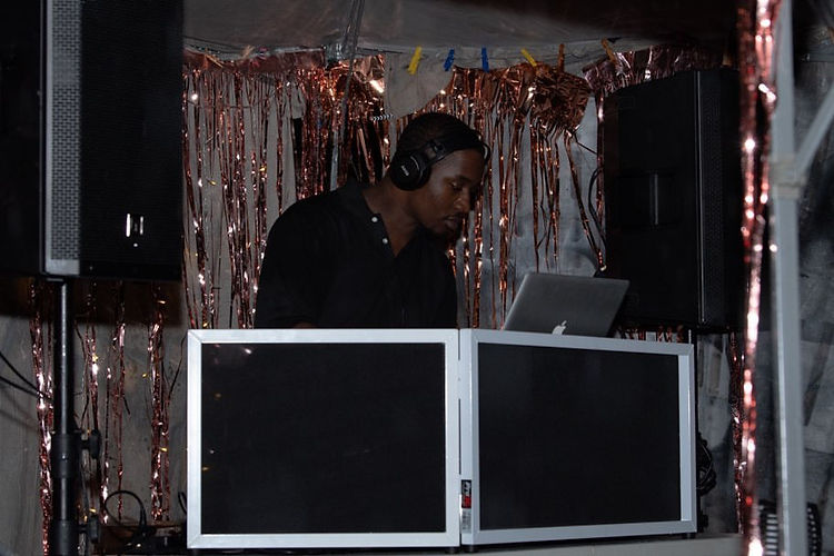Atlanta DJ performing at corporate event