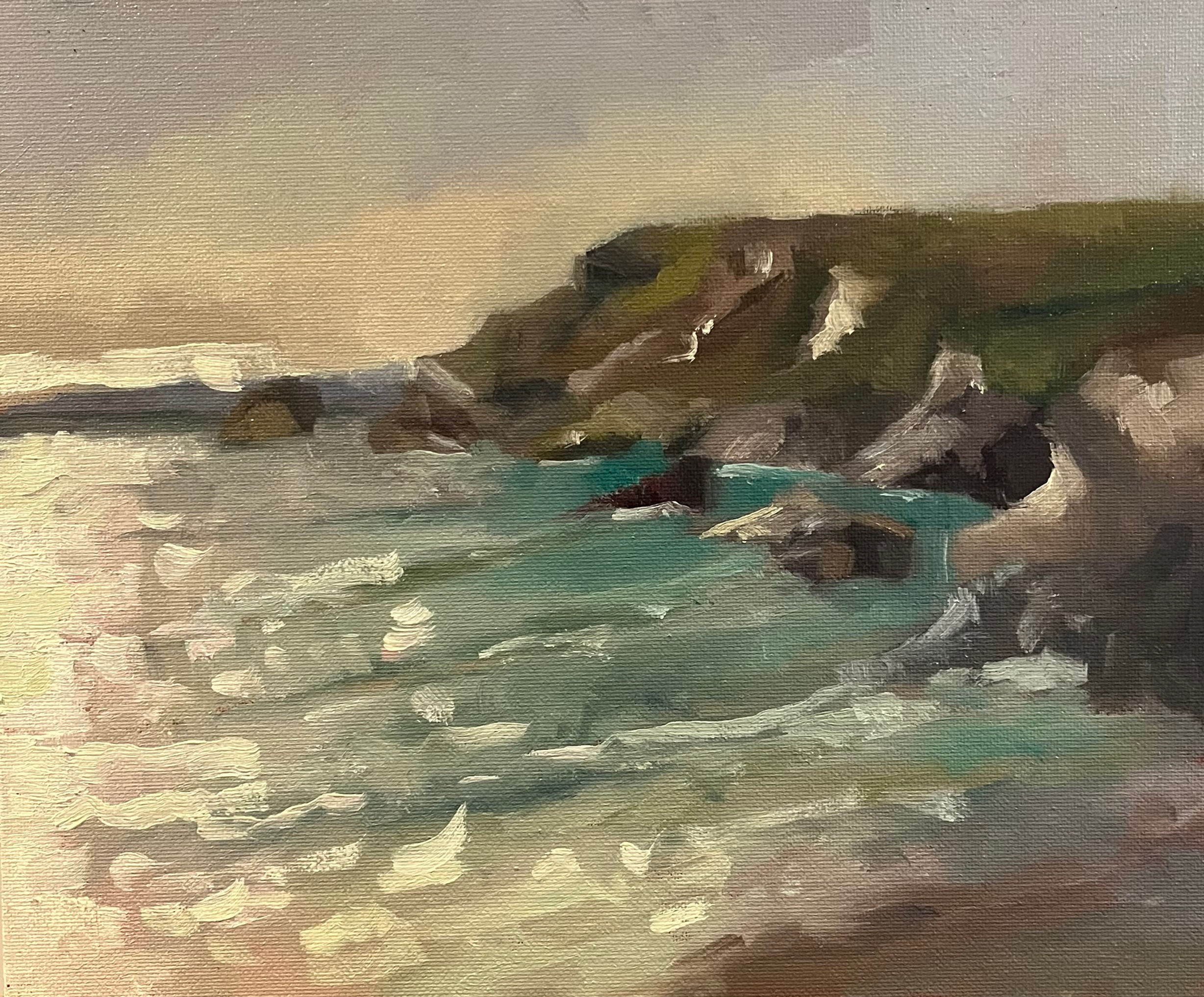 En plein air study Dollar Cove
