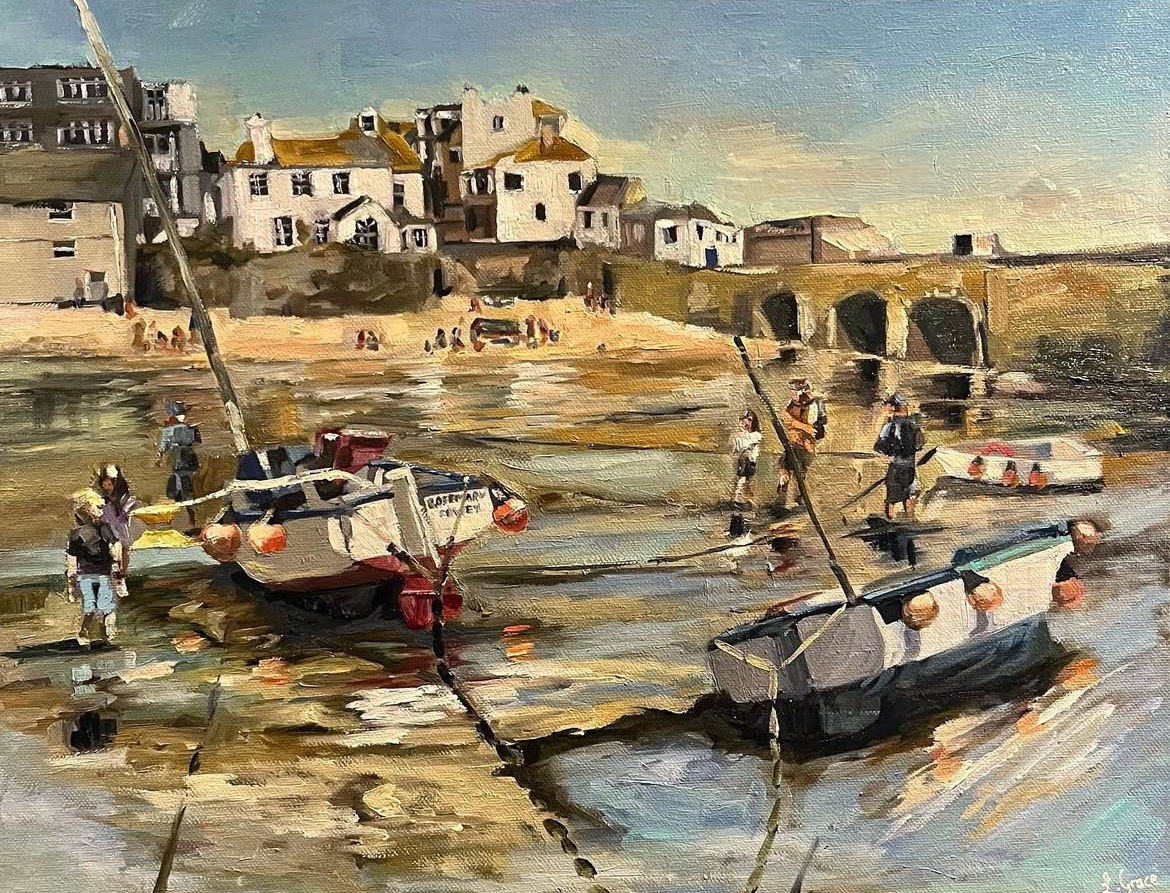 Kitty’s corner (St Ives) Giclee print 