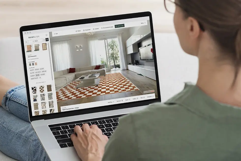 Roomvo case study | Rugs USA returns to Roomvo and sees a 7.3% sales surge