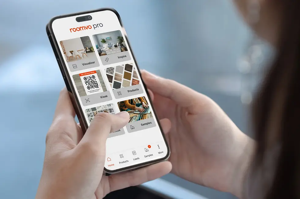 Roomvo case study | Roomvo PRO for Sales Associates supercharges sales for The Design House