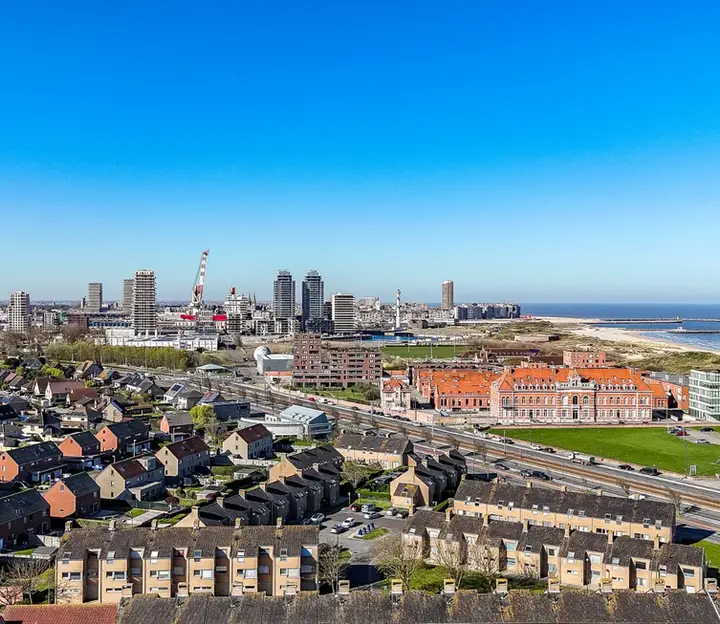 View on Oostende