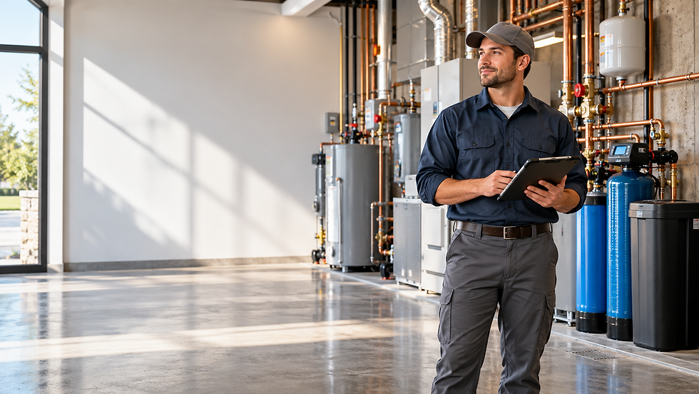Confident Technician in a Sunlit Utility Room.png