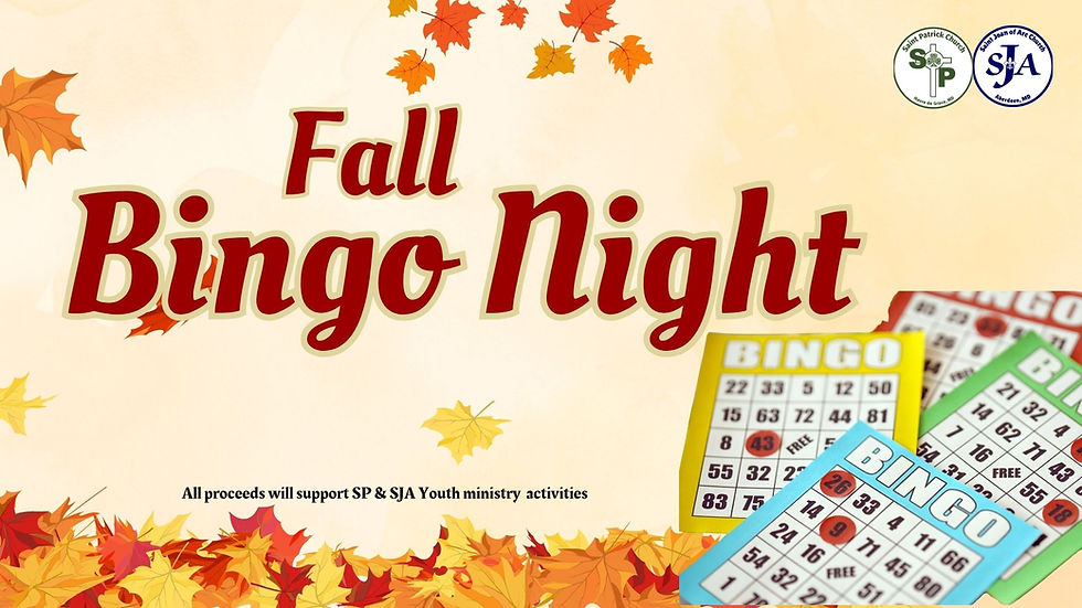 Fall BINGO
