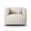 Thumbnail: Natural Herringbone Swivel Chair