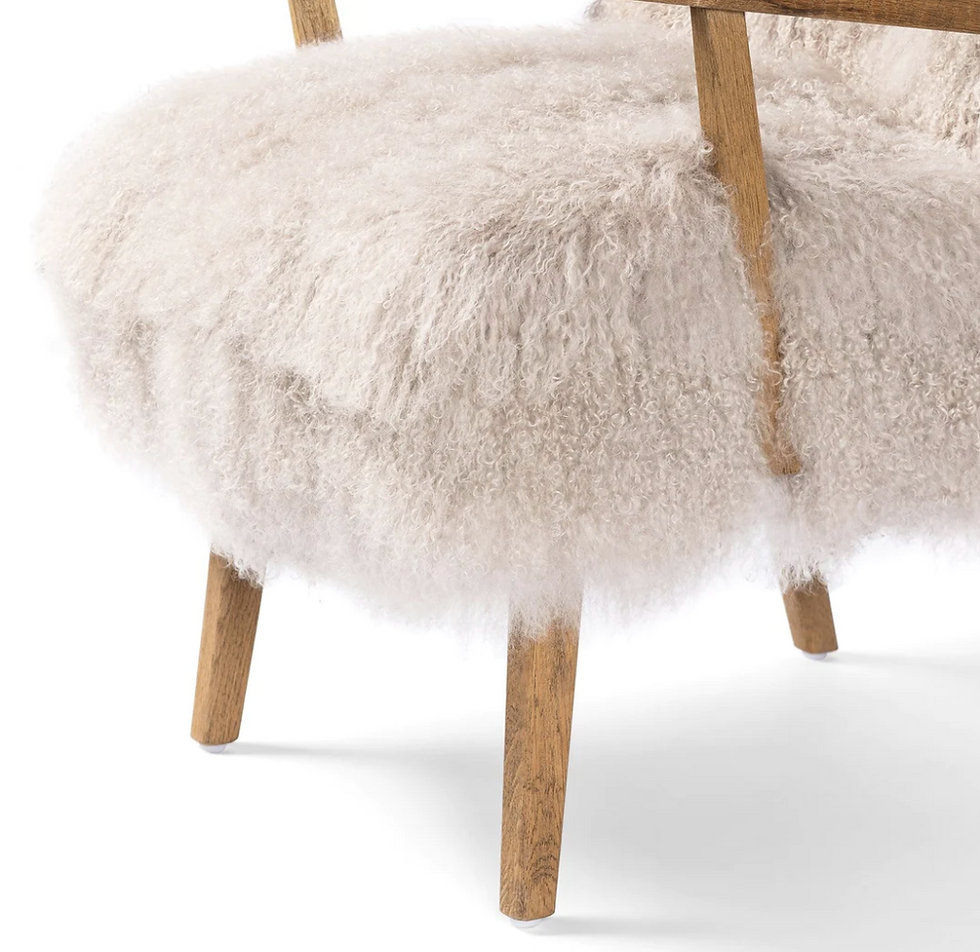 Thumbnail: Fur Arm Chair