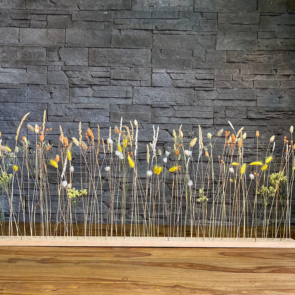 Miniature : Barre de fleurs séchées Cœur de Bastide