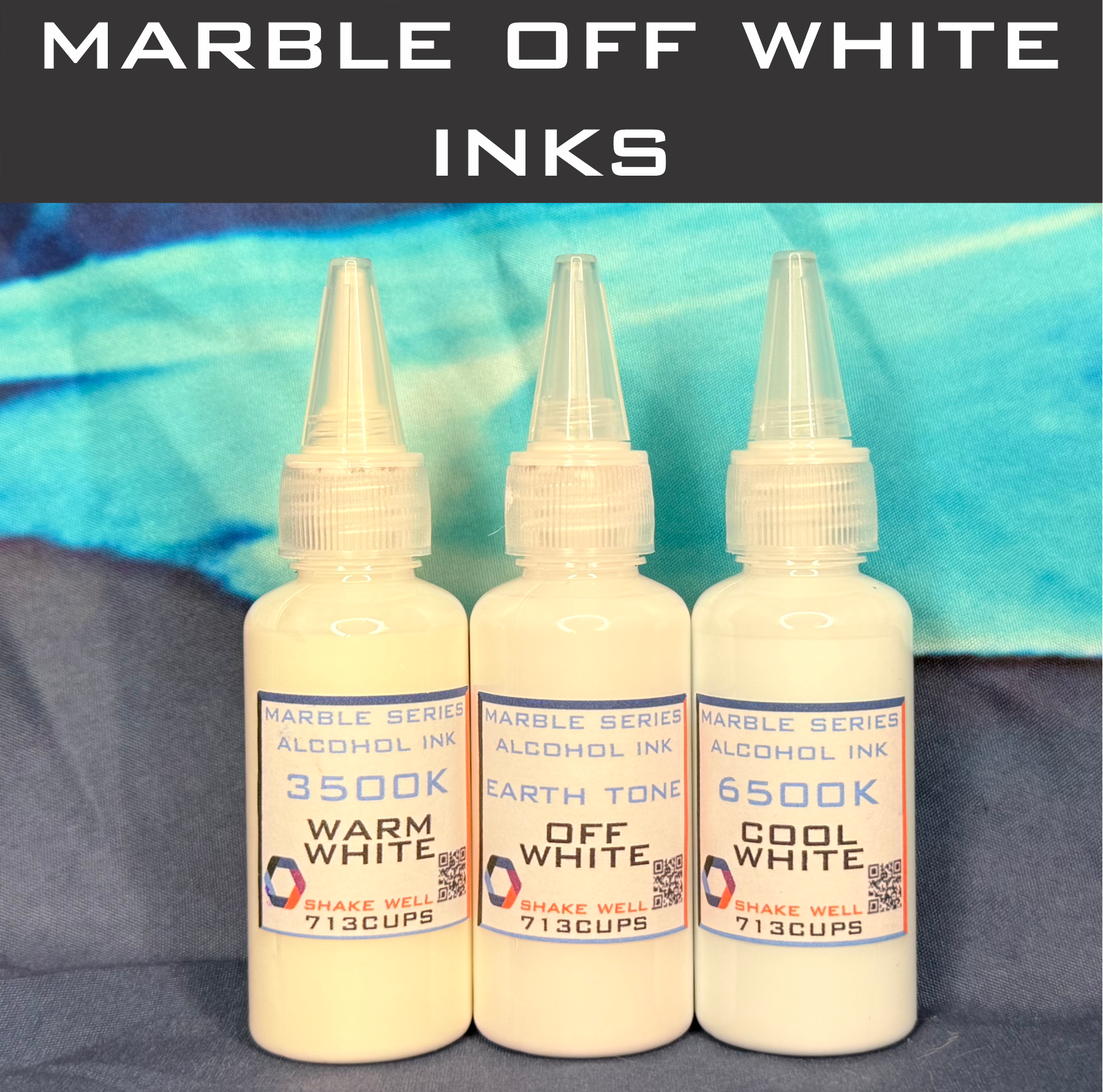 Marble Off-White Inks