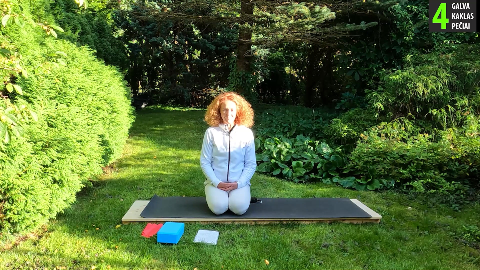 4. JOGA KAKLO ĮTAMPAI MAŽINTI