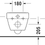 Thumbnail: Duravit Vero Air Wall Mounted Toilet 252509
