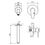 Thumbnail: Crestial Vision T Wall Mtd Basin Mixer - C33951+C13085