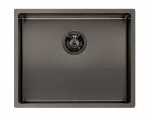 Thumbnail: Reginox Miami Single Bowl Kitchen Sink Gun Metal L50x40