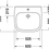 Thumbnail: Duravit D-Code Wall Mounted Basin 231360