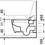 Thumbnail: Duravit ME by Starck Wall Mounted Toilet 252859