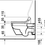 Thumbnail: Duravit Starck 2 Wall Mounted Toilet 253959
