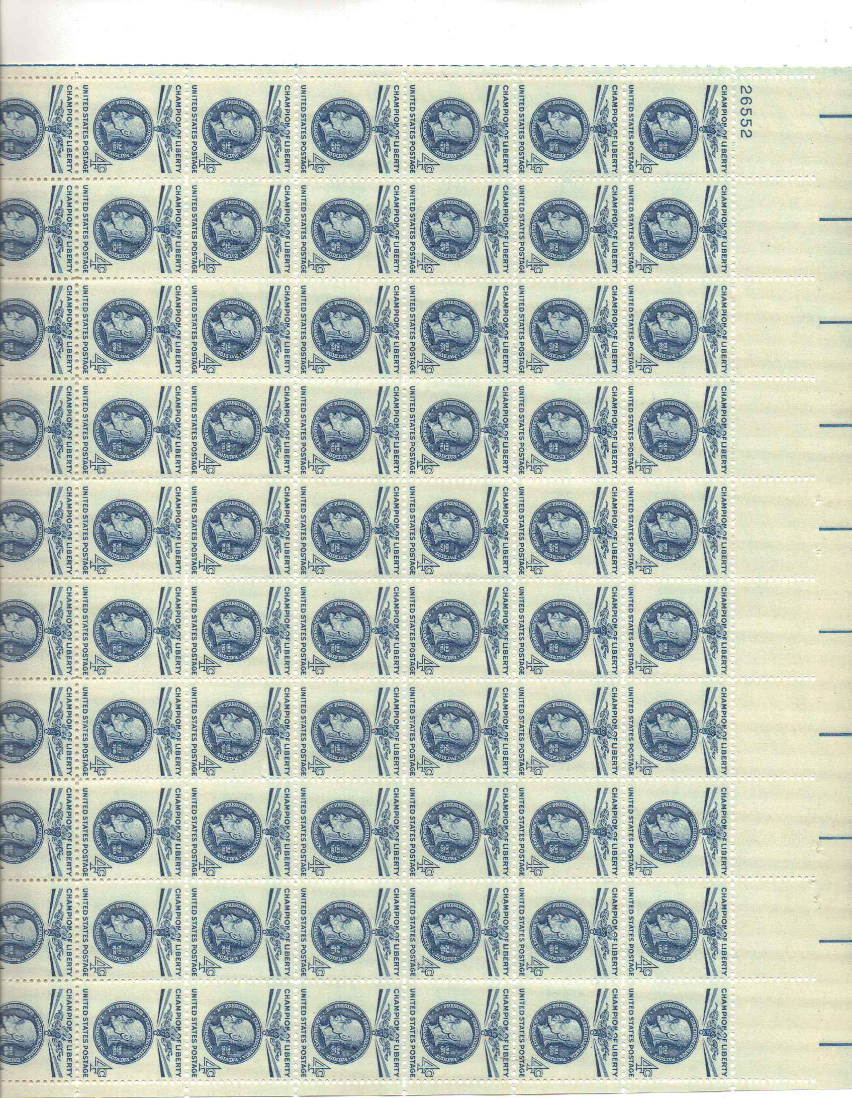 1147 - 4¢ Thomas G. Masaryk Unused