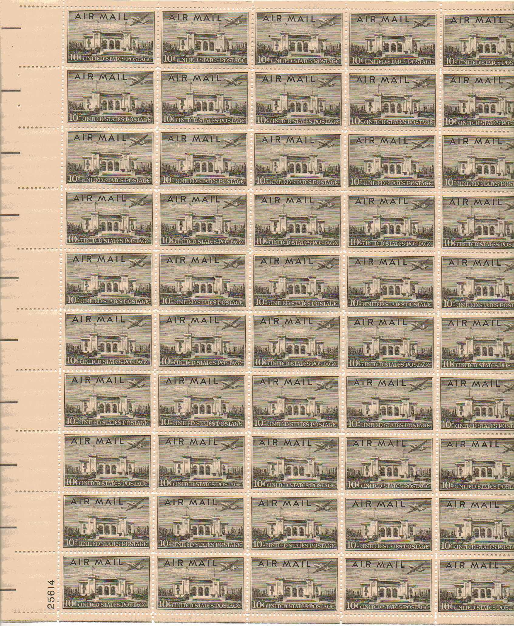 C34 - 10¢ Pan American Union Building Unused