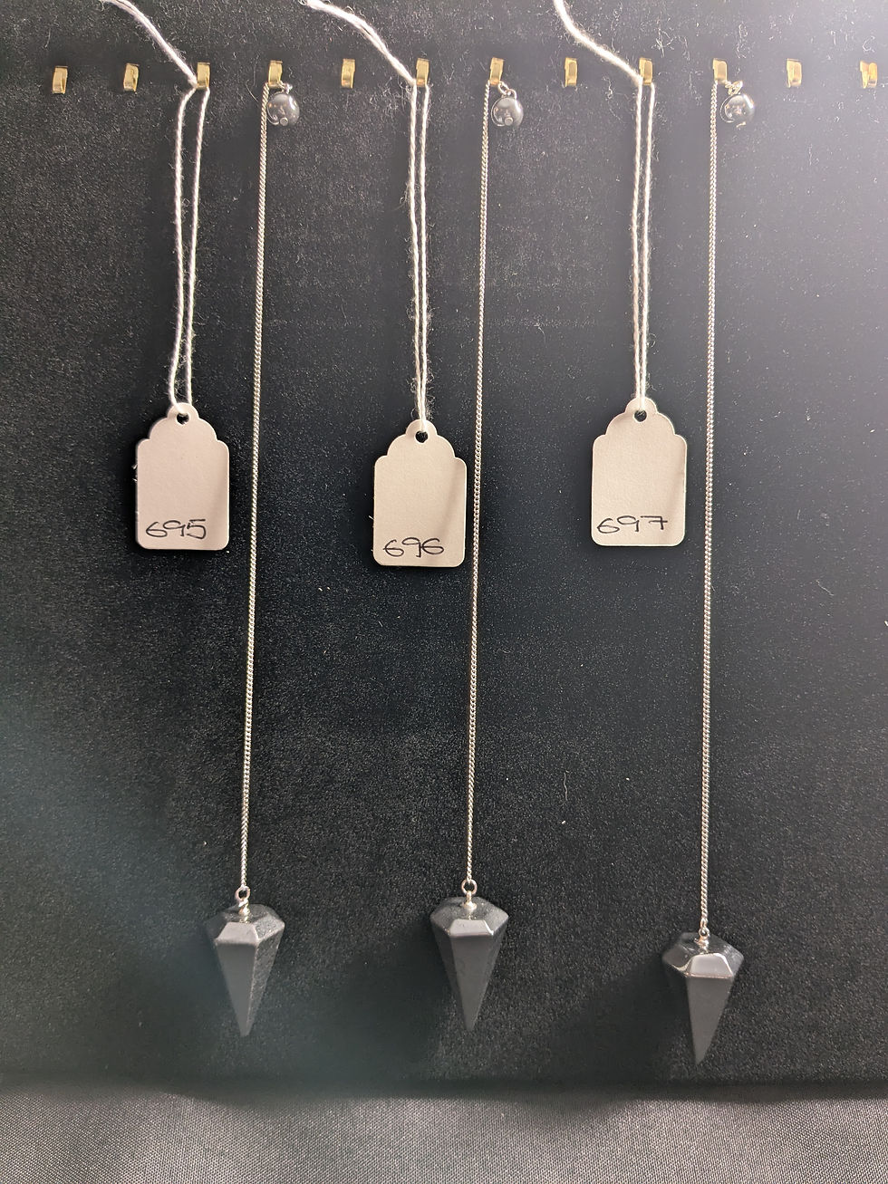 Hematite Pendulums