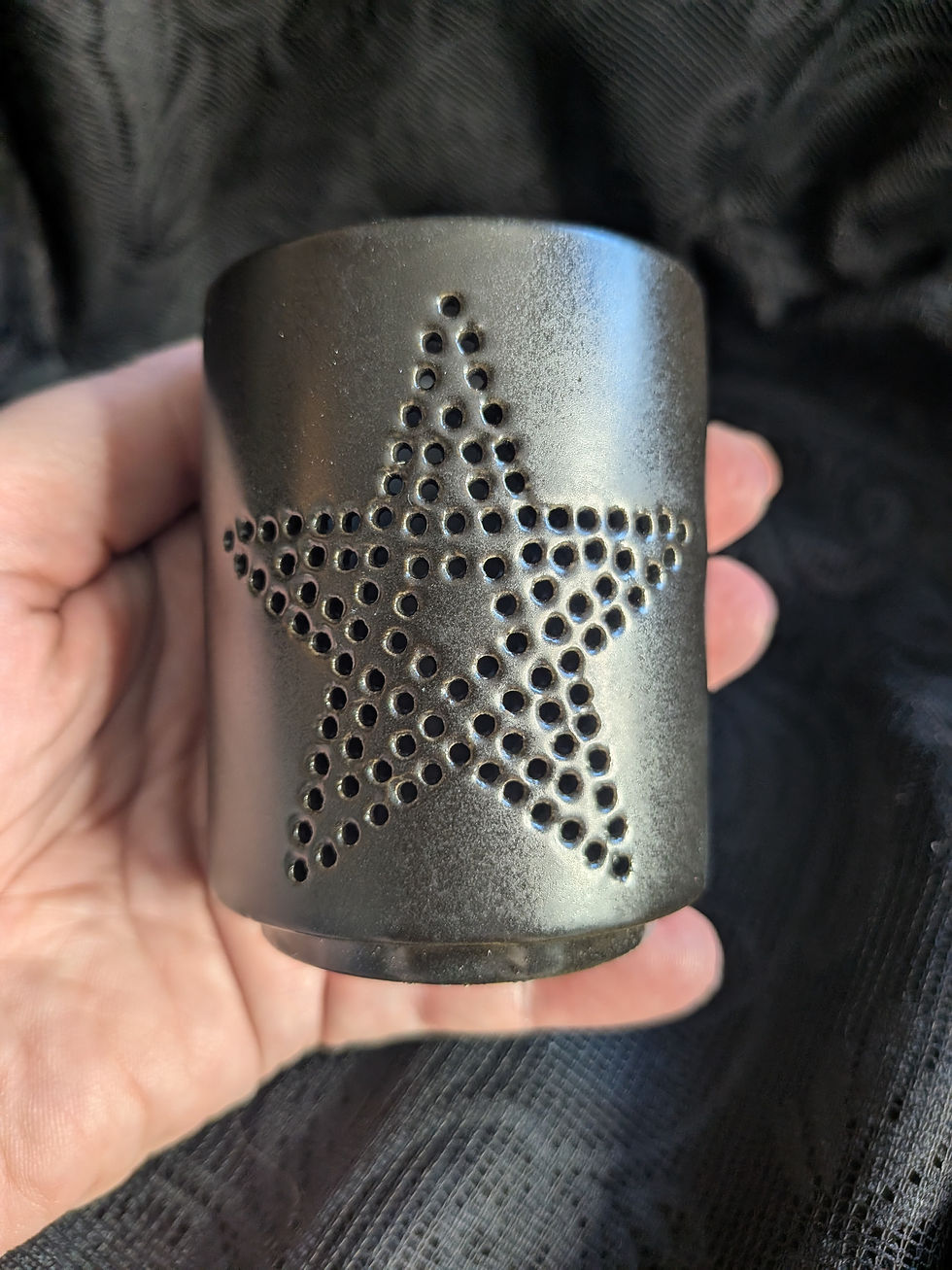 Pentagram Tealight Holder