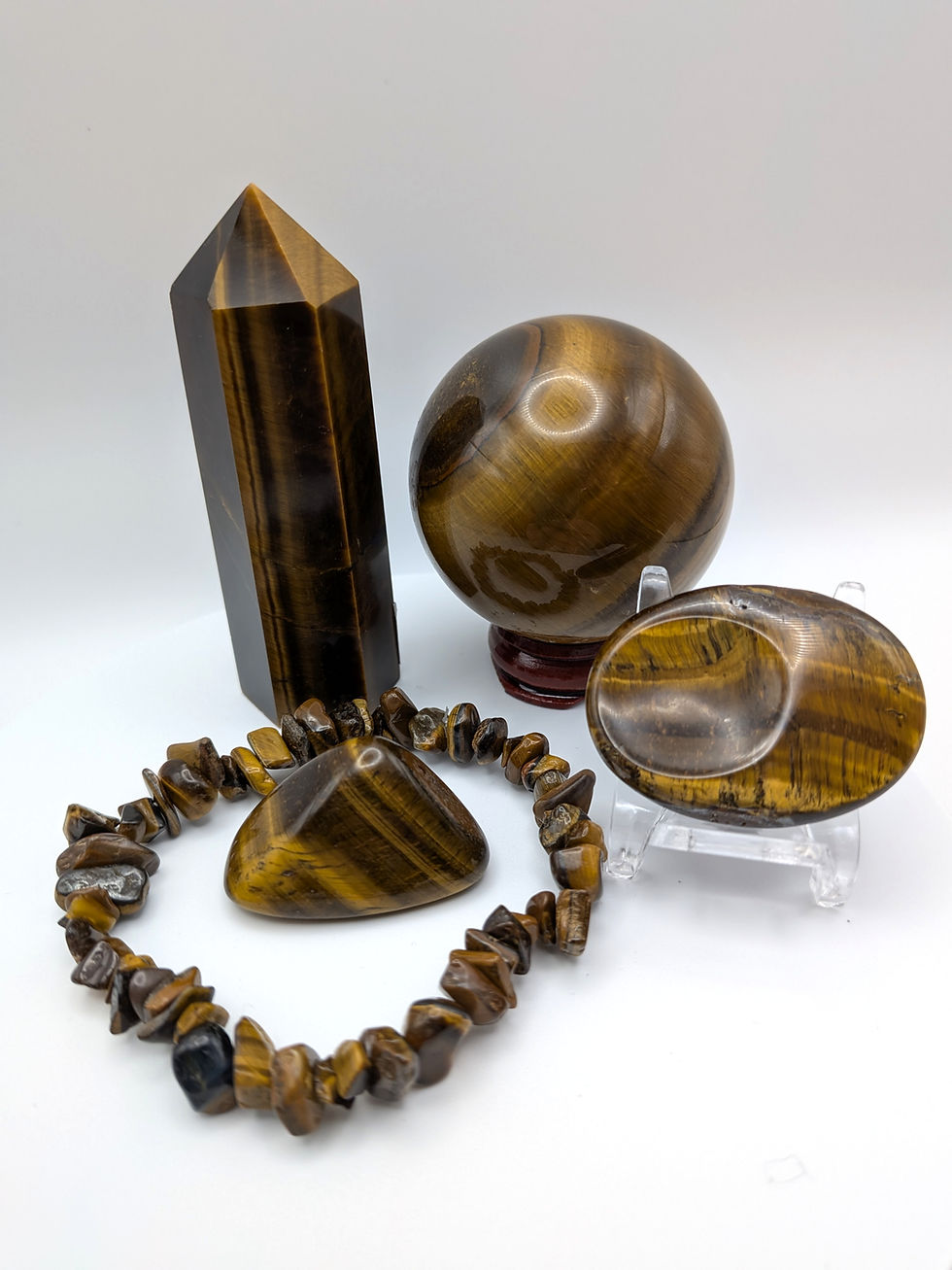 Tiger's Eye Collection for Confidence and Courage