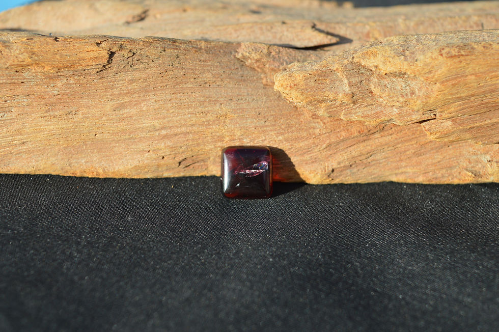 Thumbnail: Rhodolite Garnet Cabochon