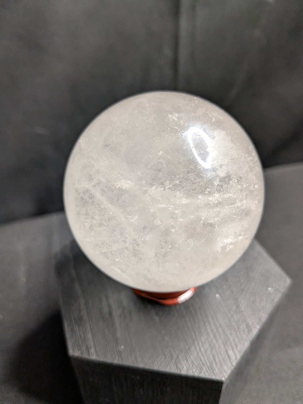 Thumbnail: Clear Quartz Sphere and stand