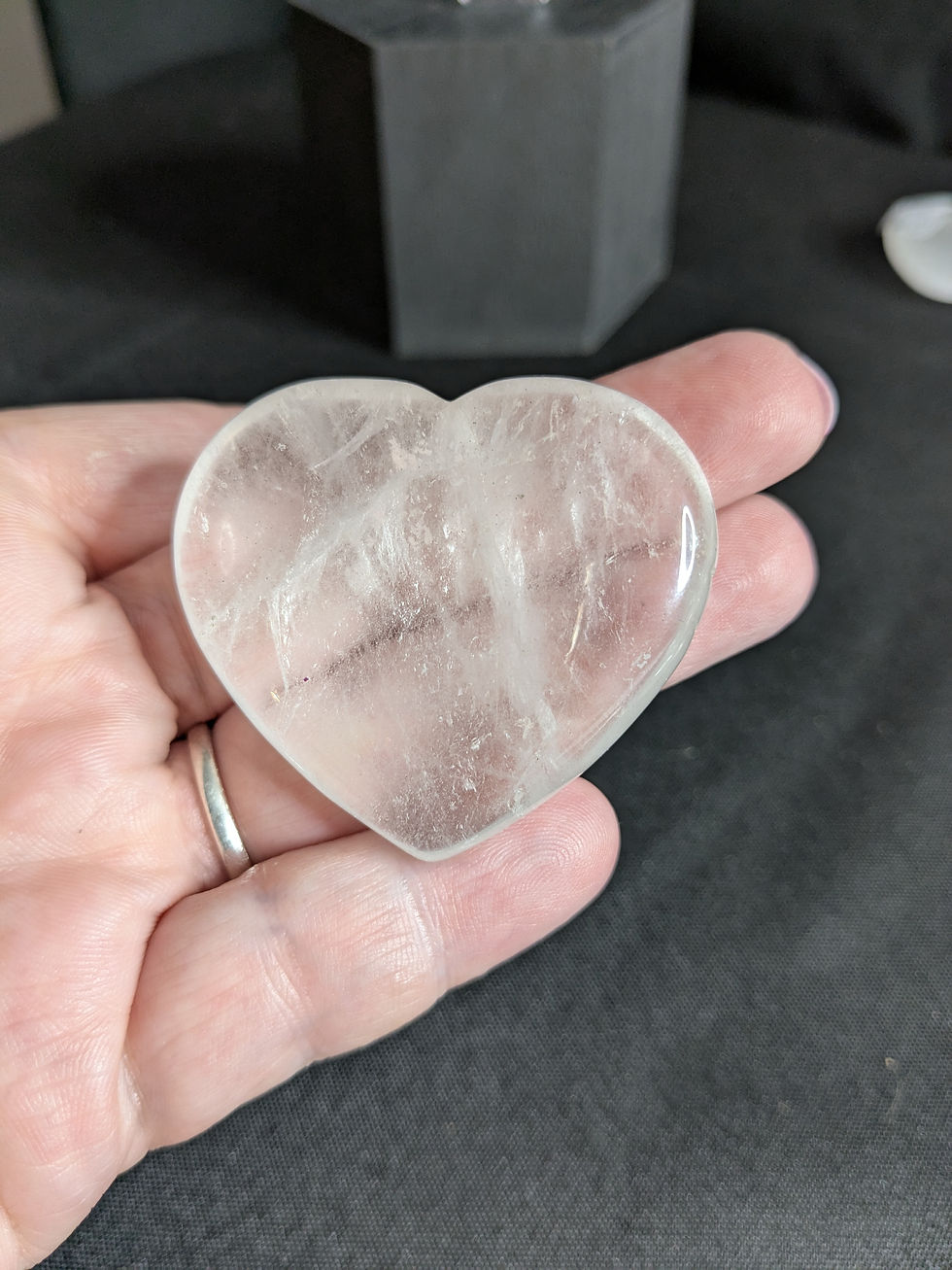 Clear Quartz Heart - No. 282