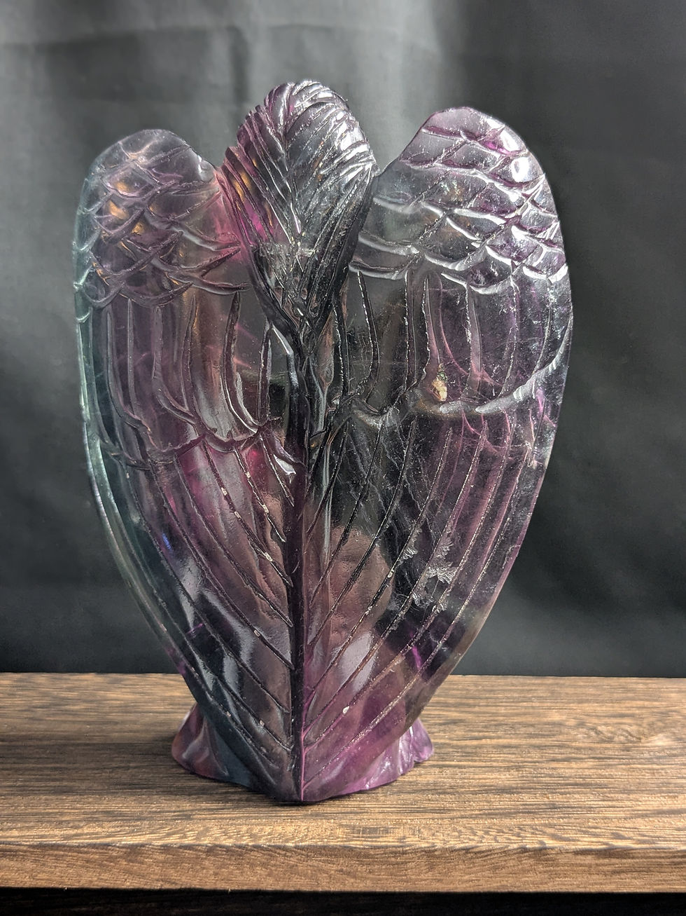 Thumbnail: Rainbow Fluorite Angel - No. 847
