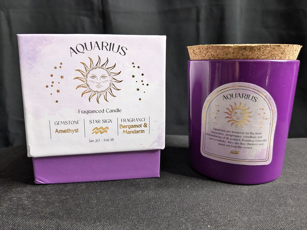Aquarius Fragranced Candle - No. 749