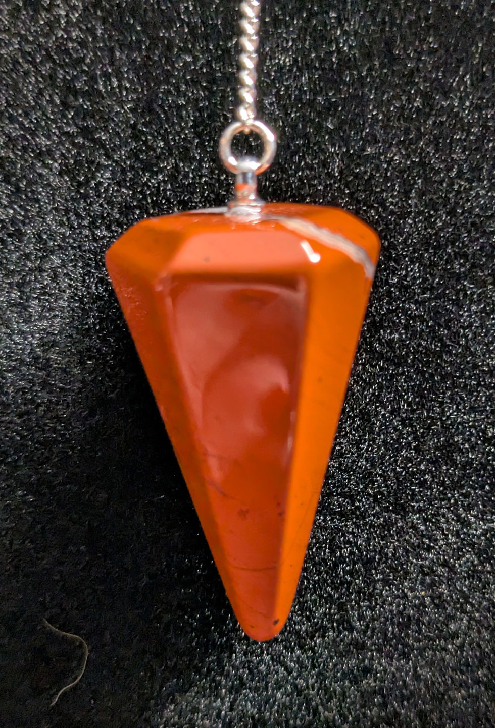 Thumbnail: Red Jasper Pendulum - No. 635