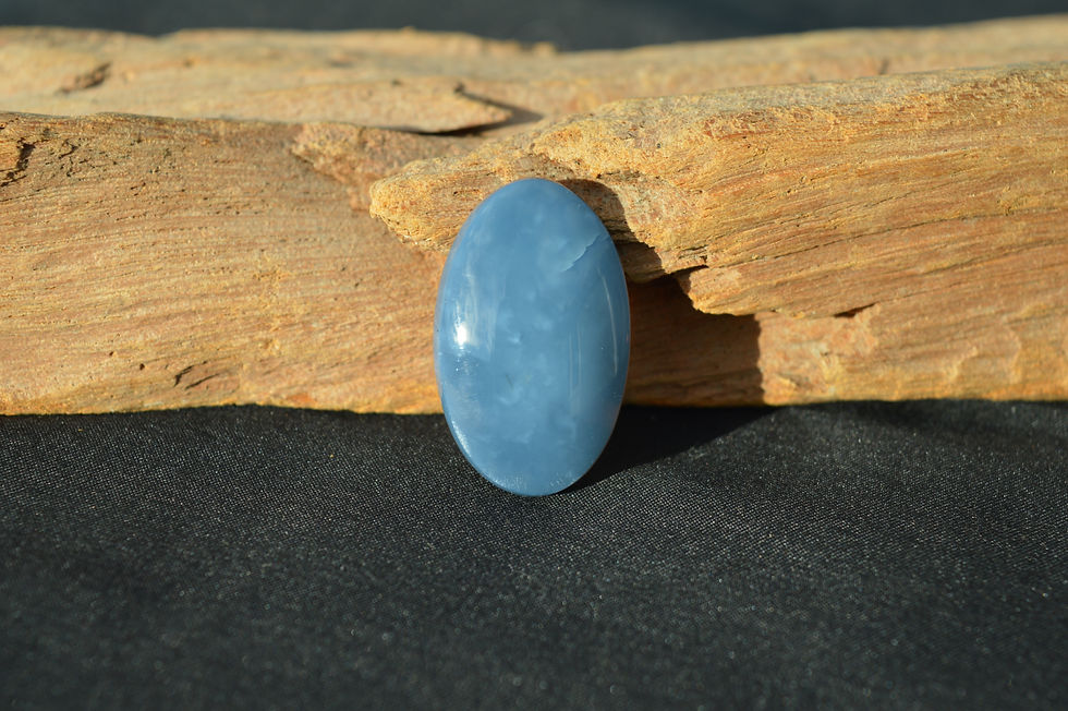 Thumbnail: Blue Opal Cabochon