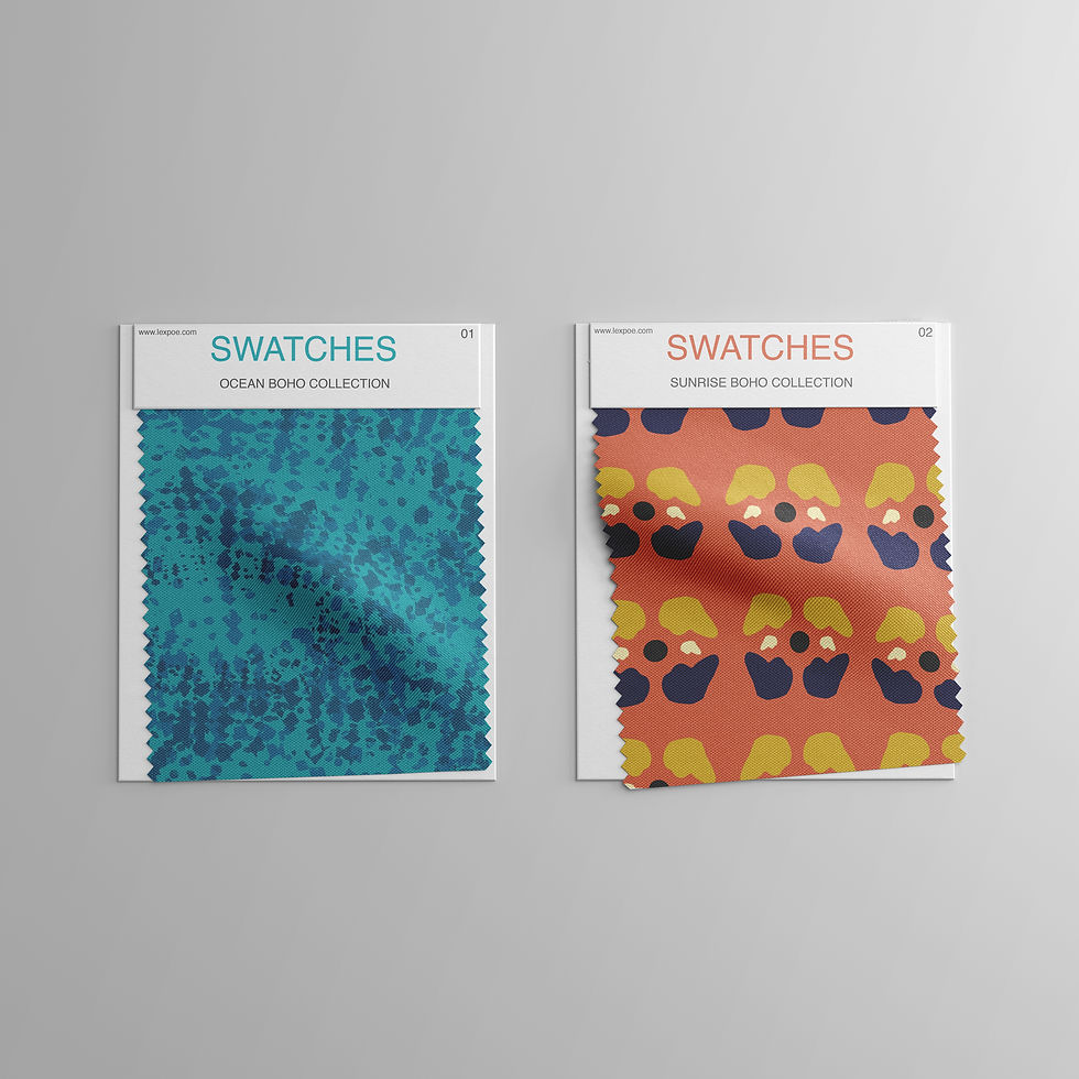 Boho Fabric Swatches