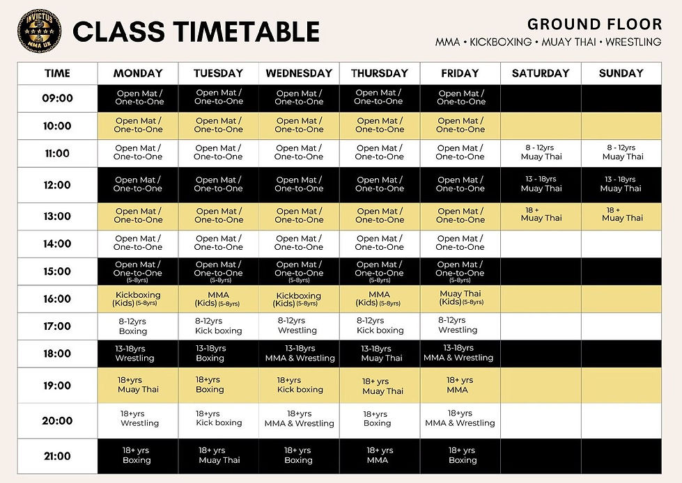 Invictus - MMA Sports Club - Schedule.jpg