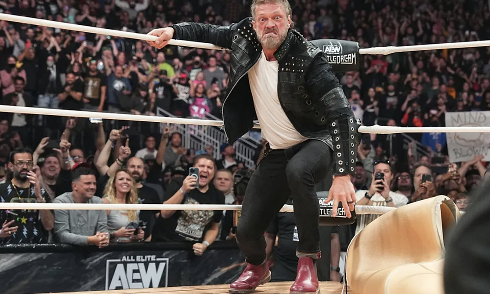 Edge debut's in AEW