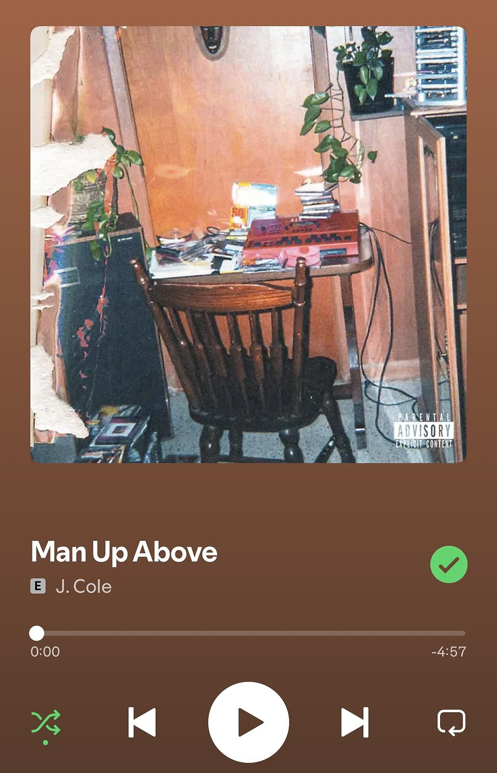 Man up above Jcole