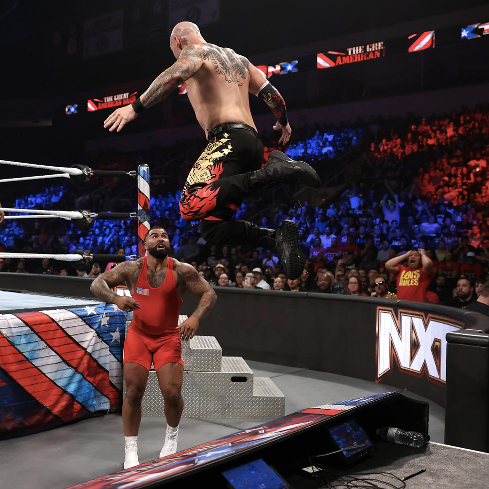 Corbin jumps on Gable