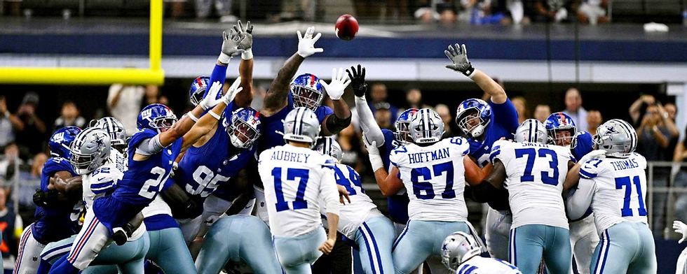 Cowboys kick over Gisants