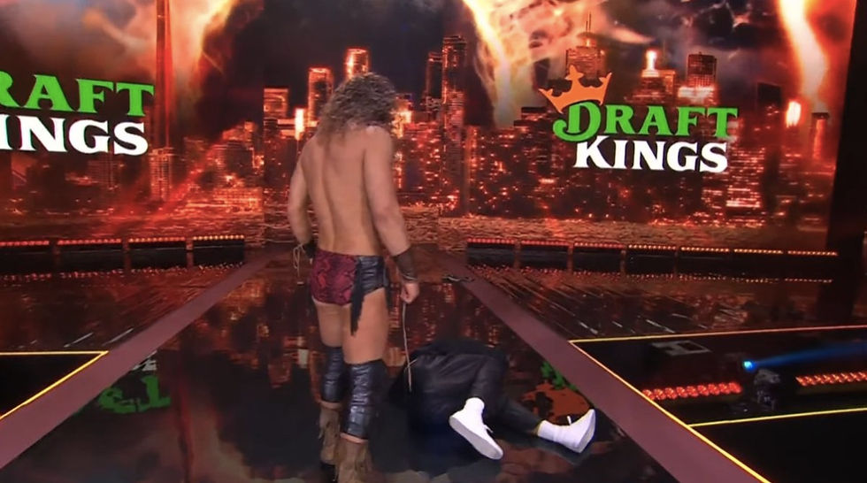 Jungle Boy turned on Hook